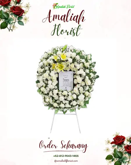 Krans Bunga Duka Penggaron Lor